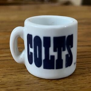 NFL Indianapolis Colts MINATURE Mug Cup - Display Collector